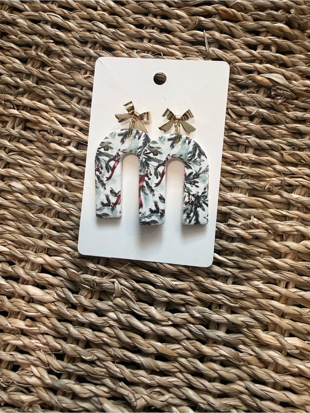 NEW HANDMADE CLAY EARRINGS